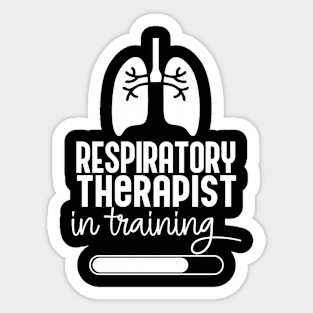 Respiratory Therapist In Training Sticker